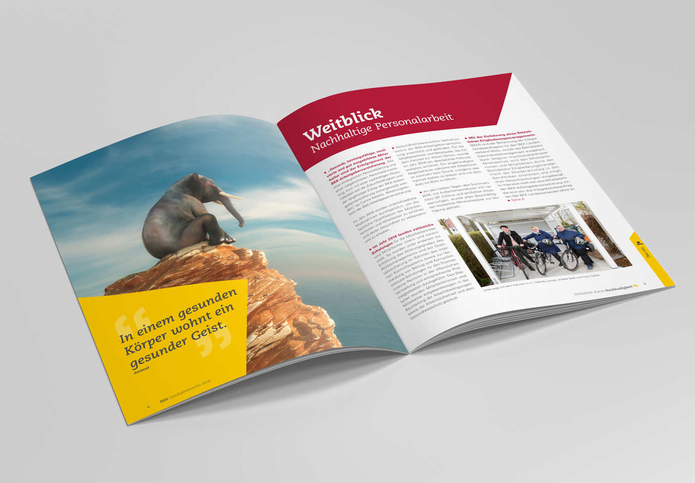 A4 Brochure Mockup